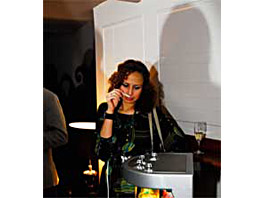 Party of oxygen and cocktails in the Shadow Lounge Bar