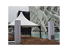 Entreacto participa en la presentación de Fernando Alonso para McLaren en Valencia