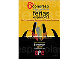The VI International Congress of Spanish Tradeshows will analyse the new trends and competitiveness