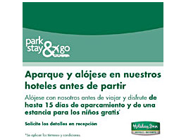 Leave your car sleeping in the hotel