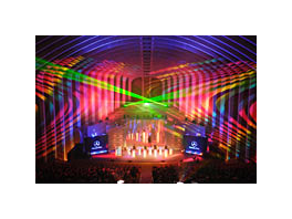 The night of the stars of Mercedes Benz