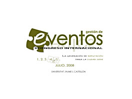 The 2nd edition of International Congress of Event Management will be held in September