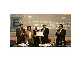 Recognition to the management of the Valencia Congress Centre