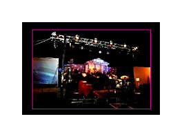 Television show for the opening of the R. Benet car dealership