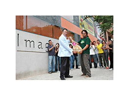 Campaign of Imaginarte to soothe the victims of traffic jams