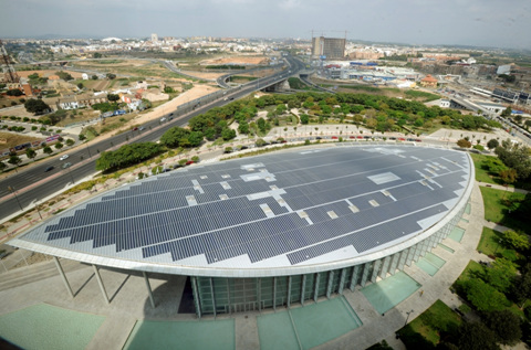 The Palacio de Congresos de Valencia celebrates its 10th anniversary with solar energy