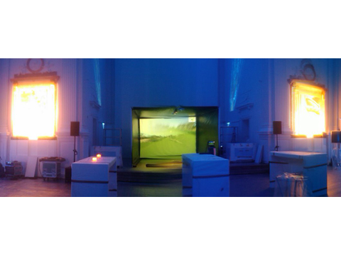 Golf virtual para 300 directivos de multinacionales en Valencia