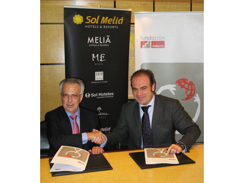 Sol Meliá y la Fundación Adecco apuestan por la integración laboral y social