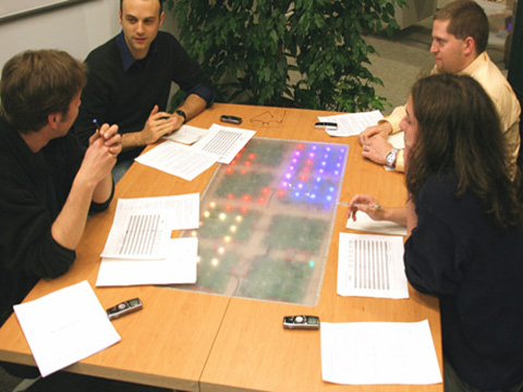 Reflect, noise sensitive tables, could help organise better discussions and rountable
