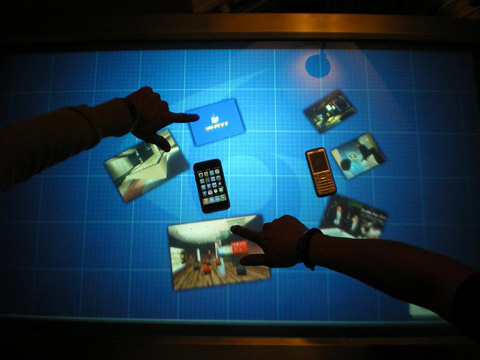 Mesas interactivas para eventos