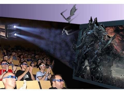 3D Integral adds one dimension to projections, with 3D Integral Events