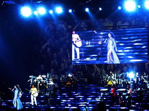 LD Events produces locally the Beyoncé concert in Barcelona