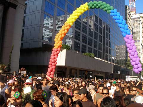 Brazil organises the biggest gay party in the world in São Paulo