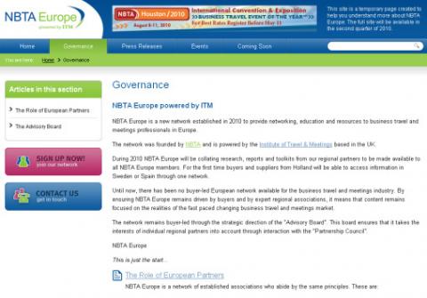 NBTA Europe is born, the first European travel management network