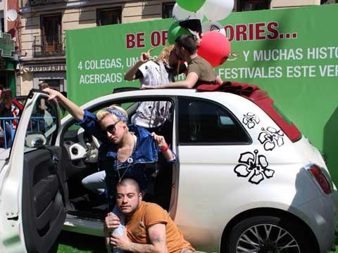 Fiat y Grupo Eñe montan un festival de música para presentar el nuevo Fiat 500