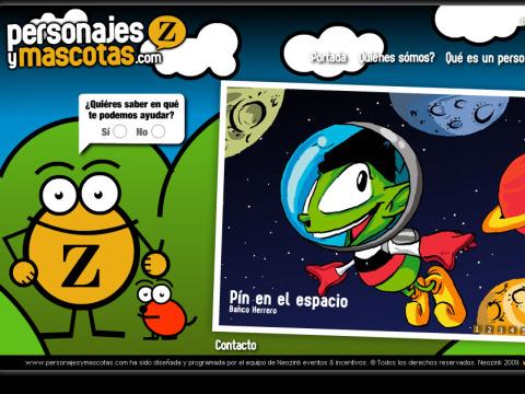 Neozink crea personajes de ficción