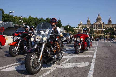 18.000 Harleys tomarán Barcelona del 18 al 20 de junio
