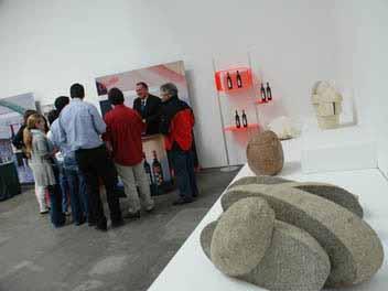 Galería Chivite aúna vino con arte