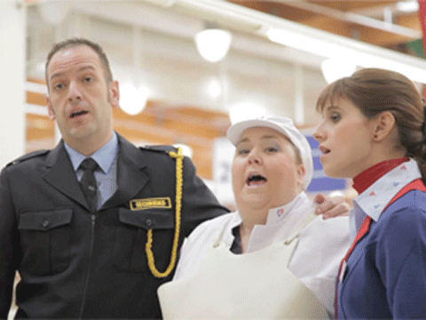 Eroski points to the experience of the flashmob