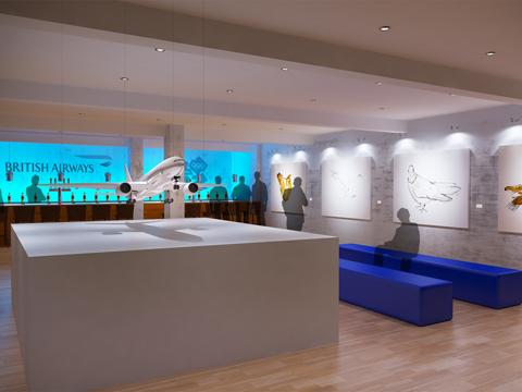British Airways lanza un pop up de gastronomía y arte