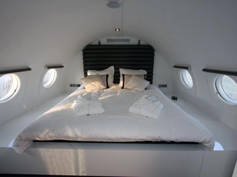 Honecker, el hotel más exclusivo de Holanda es un avión