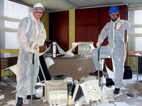´Stop estrés´ a golpe de martillo en Asturias