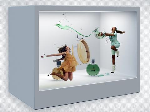 Realidad más virtualidad, los escaparates se hacen dinámicos