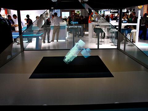 Paraddax estrena los displays holográficos tamaño XXL