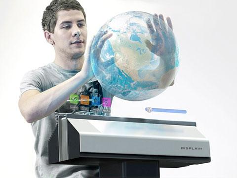 Displair: la pantalla etérea para imágenes que se ven y se sienten