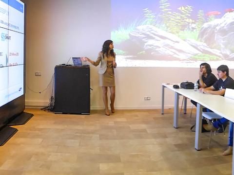 Samsung and Charmex present the future on videowall