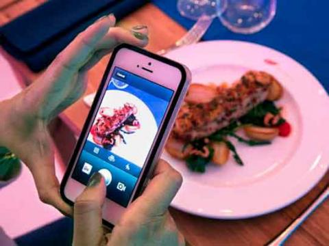 Pagar el restaurante… con una foto en Instagram