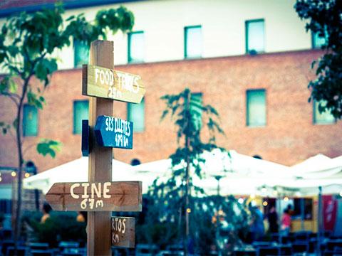 Eventos en la playa urbana del Conde Duque