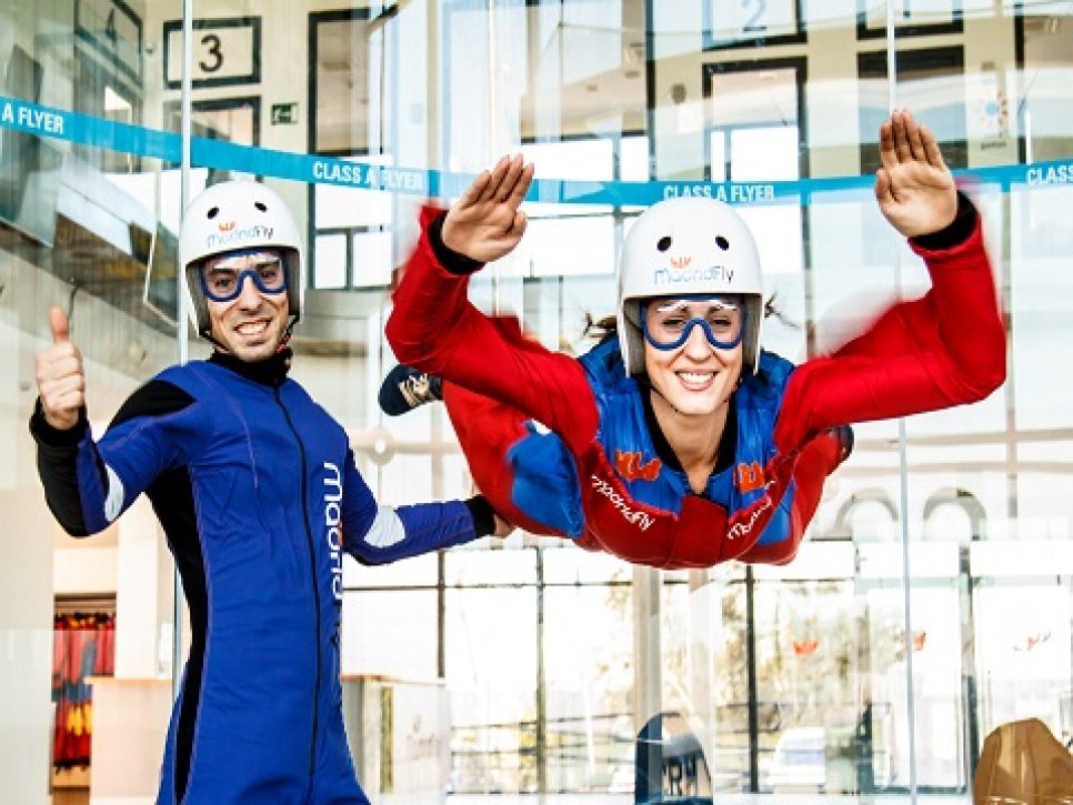 Madrid Fly: abre un túnel del viento en Madrid para grupos y eventos