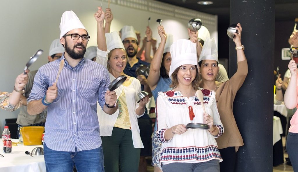 Es.cultura Eventos lanza drumming gastronómico: una jam session a ritmo de menaje de cocina