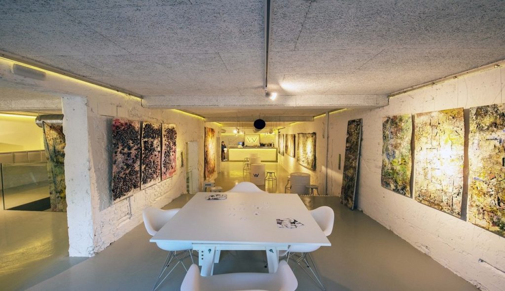 White Lab, lounge y galería de arte para eventos