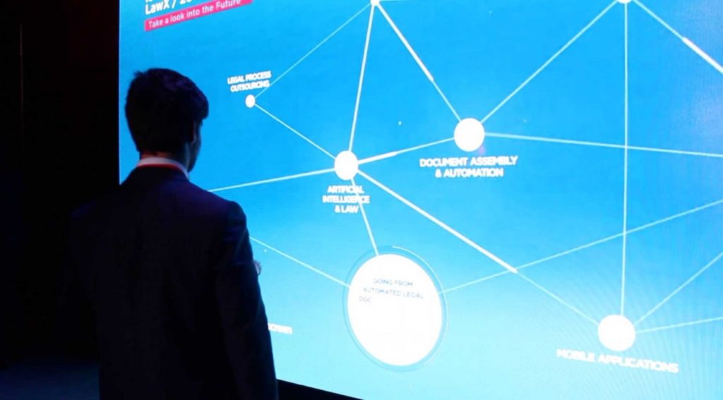 Superficies táctiles gracias a la nueva Touch Wall de Cubensis Project