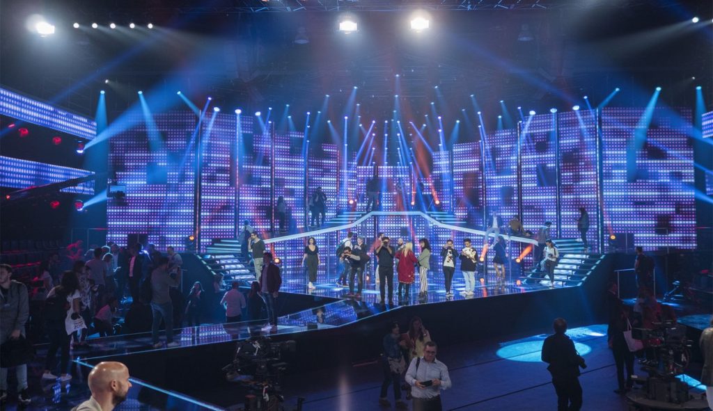 Operación Triunfo se instaló en el Parc Audiovisual de Catalunya