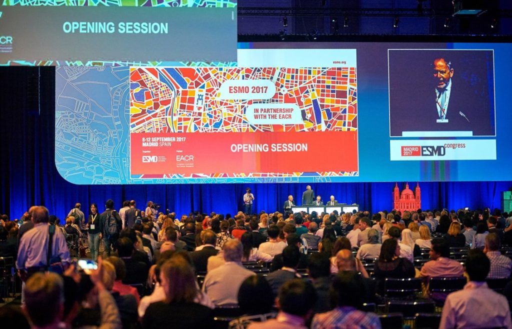 El gigante ESMO repite por tercera vez en a Madrid