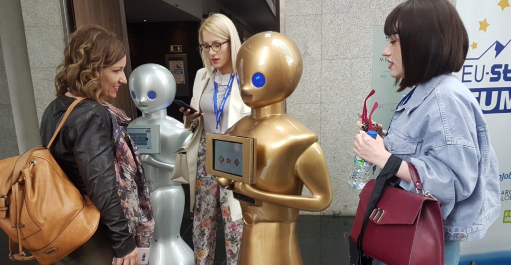 Pon un robot en tu evento