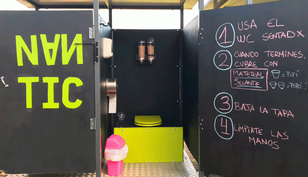 Ecotoilets: sin agua, sin productos químicos, sin olores