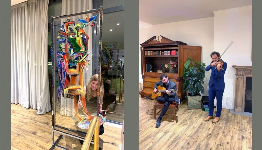 Eventalista* la agencia especialista del mundo real apuesta por el arte en directo