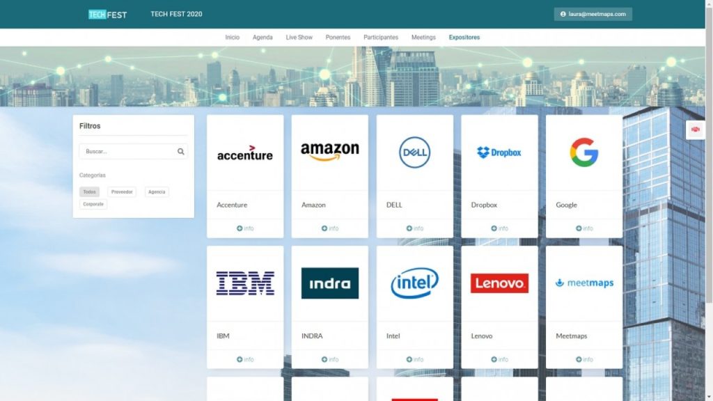 Meetmaps presenta los expositores virtuales para destacar ¡aún más!