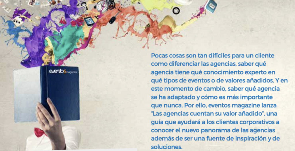 ¿Qué ofrece cada agencia? Una nueva publicación excepcional de Grupo eventoplus