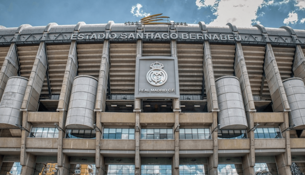 Última actividad en Madrid en el estadio Santiago Bernabéu