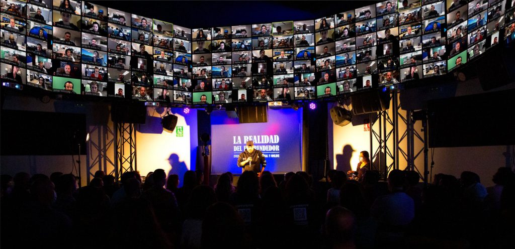 Ingenieros españoles crean Octoverso, un nuevo plató para eventos híbridos en formato 360º