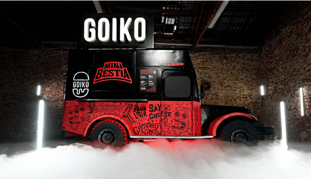 Goiko presenta su flota de foodtrucks para eventos